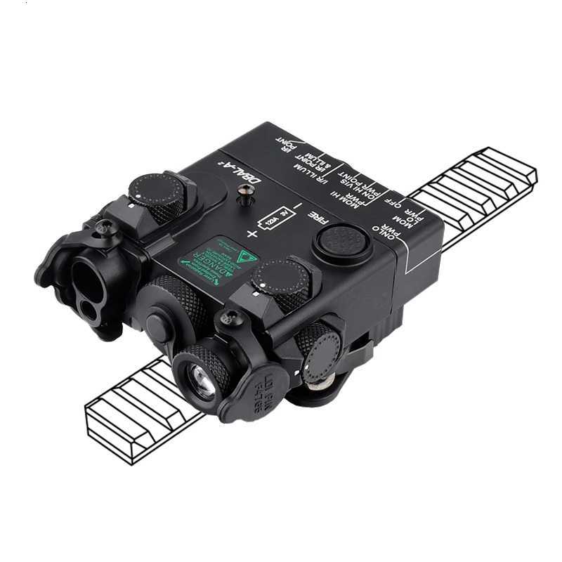 Tactical AllMetal DBALA2 IR Lighting LED Strobe Version Red Green Dot Aiming Hunting Airsoft Weapon DBAL IR VCSEL IndicatorXJ250905