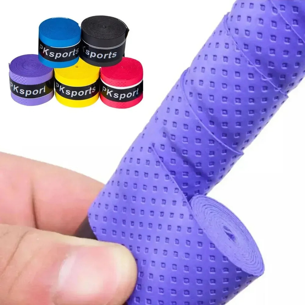 Tennis Racket Grip Tape PU Absorbent Tennis Racket Badminton Grip Tape Anti Slip Tennis Accessories sweatband 250905
