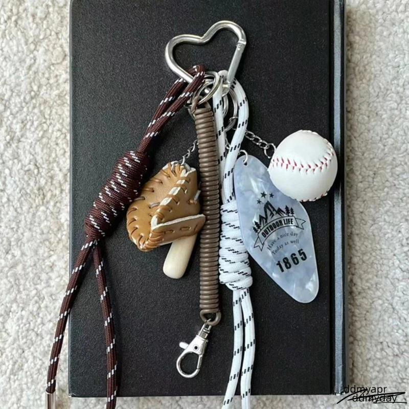 Keychains Exquisite Handwoven Baseball Key ddmyday Chain Pendant Ddmyday Stylish Car And Bag Ornament Ddmyday Ddmyday Ddmyday Ddmyday