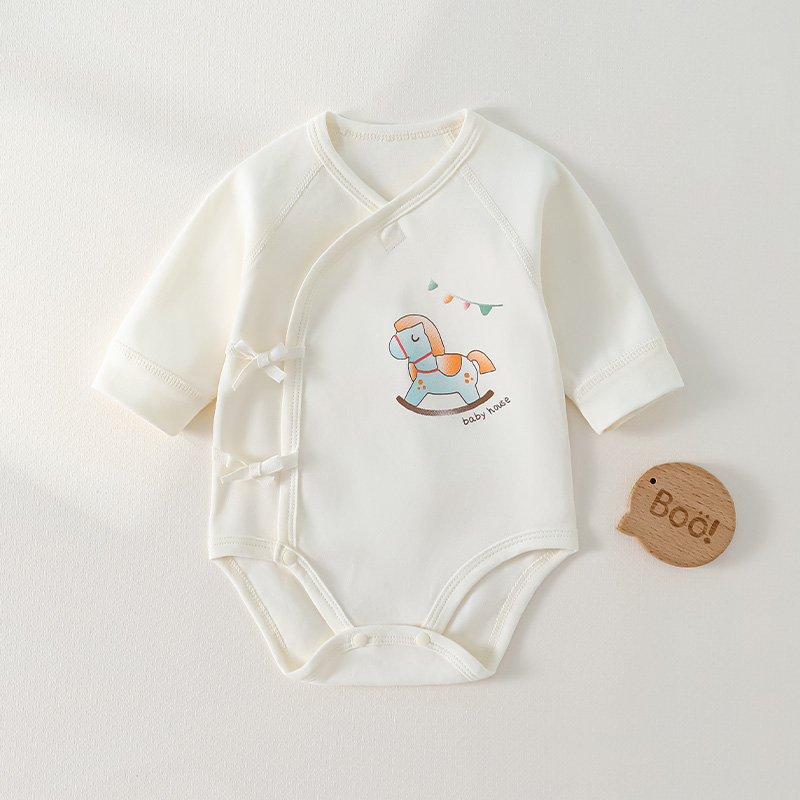 Soft and Comfortable Bulk Purchase Option Kids' Triangle Knot Romper