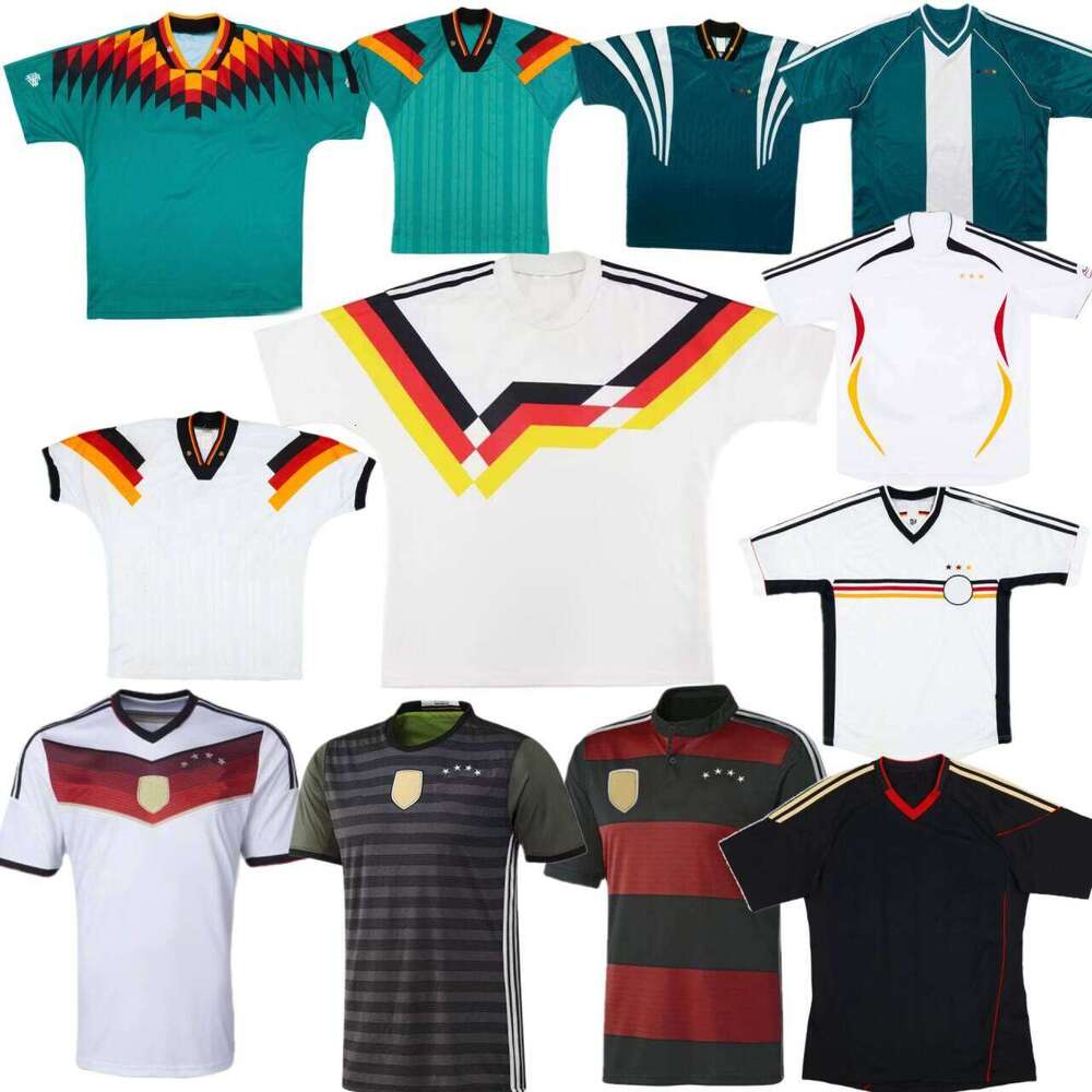 Classic germanyS football jersey 1988 1990 1992 1994 1996 1998 2006 2010 14 16 GOTZE KLINSMANN BALLACK LAHM KLOSE PODOLSKI Moller MATTHAUS Retro soccer shirt