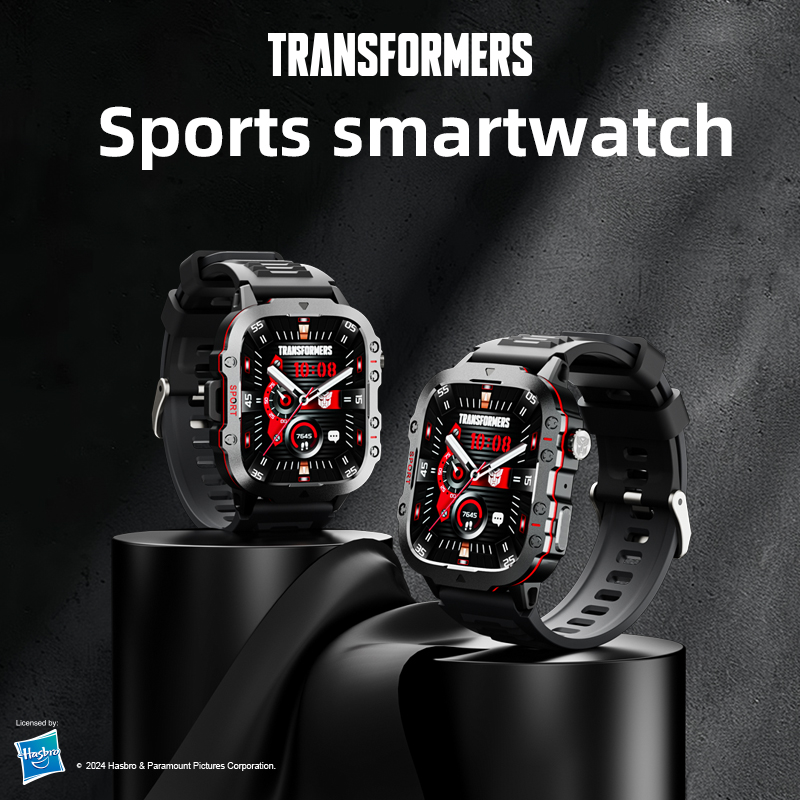 TRANSFORMERS Watch TF-H01 Bluetooth Call Smartwatch 420 Mah Battery IP68 Waterproof Health Monitor Sport Tracker Smart Watch Men Boy
