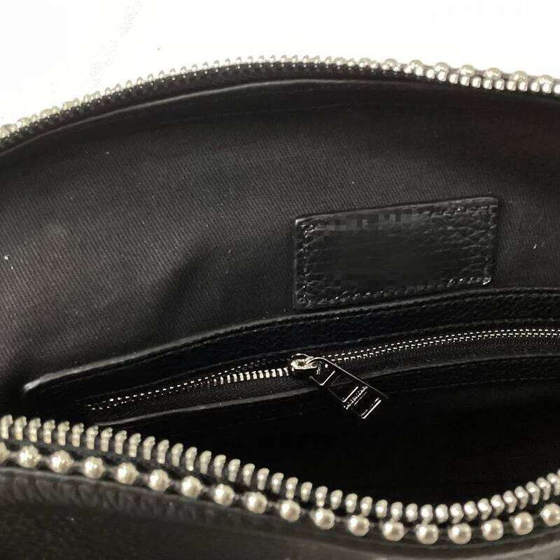 Handbags For Women 2025Women Shoulder Design Fashion Ladies Crossbody Black PU Vintage Chain Envelope Bag