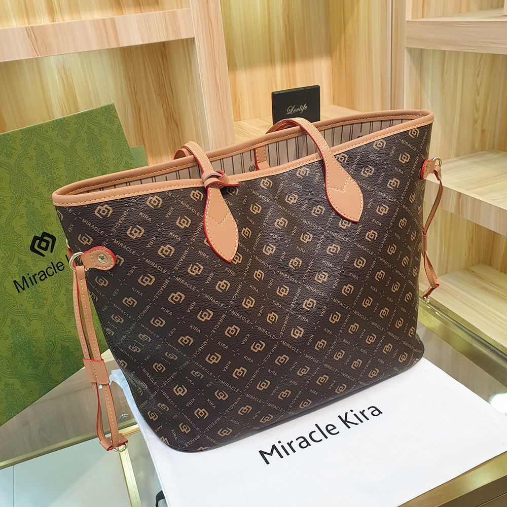 Designer bag tote bag large capacity handbag shoulder bag crossbody bag womens fashionable and casual highquality commuting shopping bag wallet V861