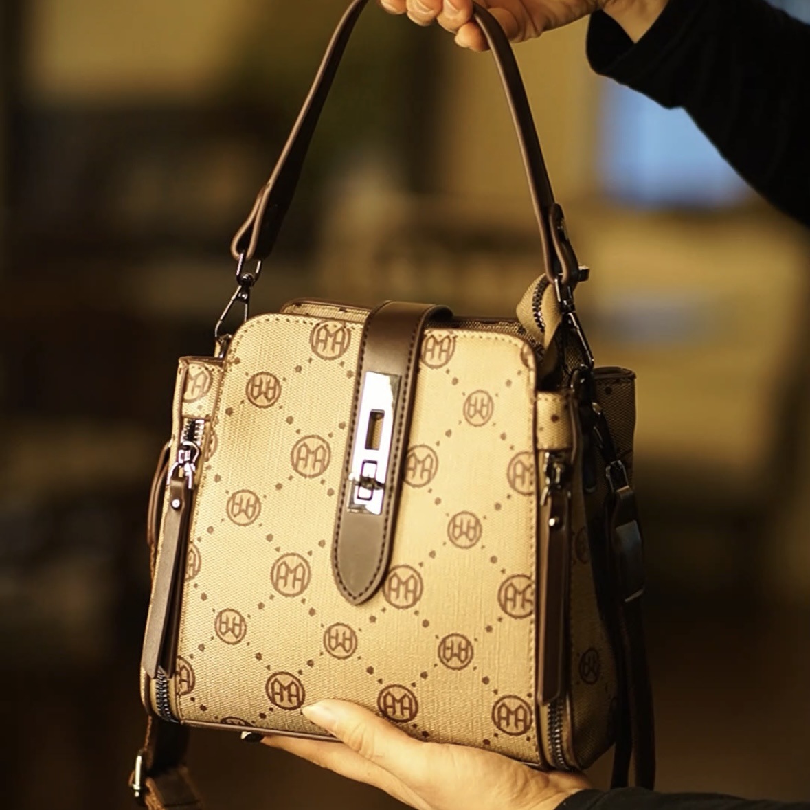 2025 New Style Fashion Women's Handbags High-End Versatile Shoulder Bucket Large-Capacity Crossbody Bags