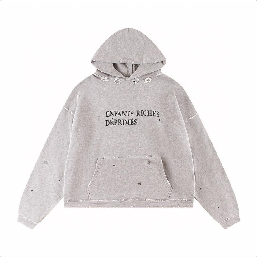 Enfant Riches Deprimes Hoodie Men Tech Fleece Designer Jacket High End Printing Graphic Tee Mens T Shirt Vintage Hip Hop Fashion Tees Short Sleeve Clo