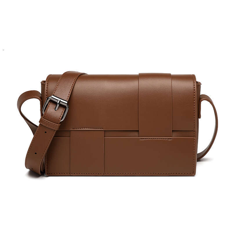New Niche Design Fashion Woven Crossbody High-End Small Square Versatile Simple Trendy Shoulder Bag for Women