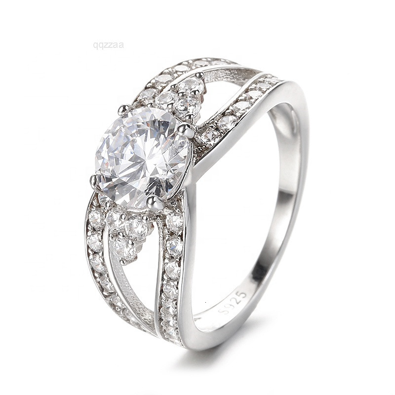 Vintage Mask 3 Stone Ring Romantic 925 Silver Moissanite Diamond Unisex Ring for Women for Gift Party or Anniversary