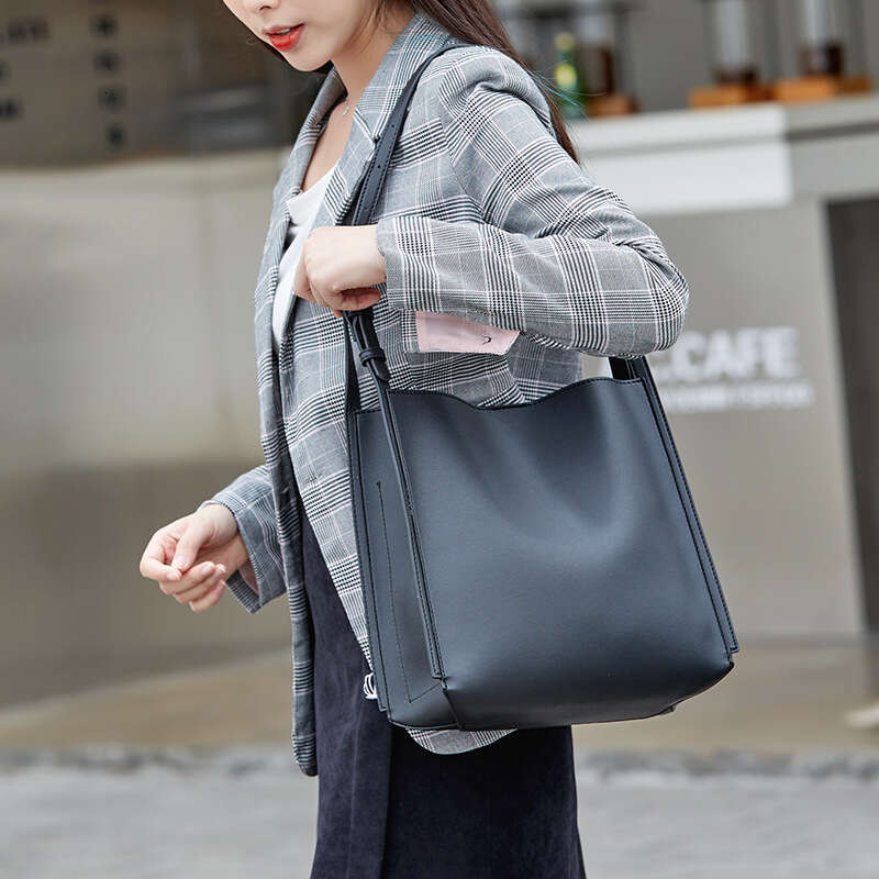 Baobao Women's 2024 New Fashion High Quality Network Popular Large Capacity Handheld Tote Casual One Shoulder Oblique