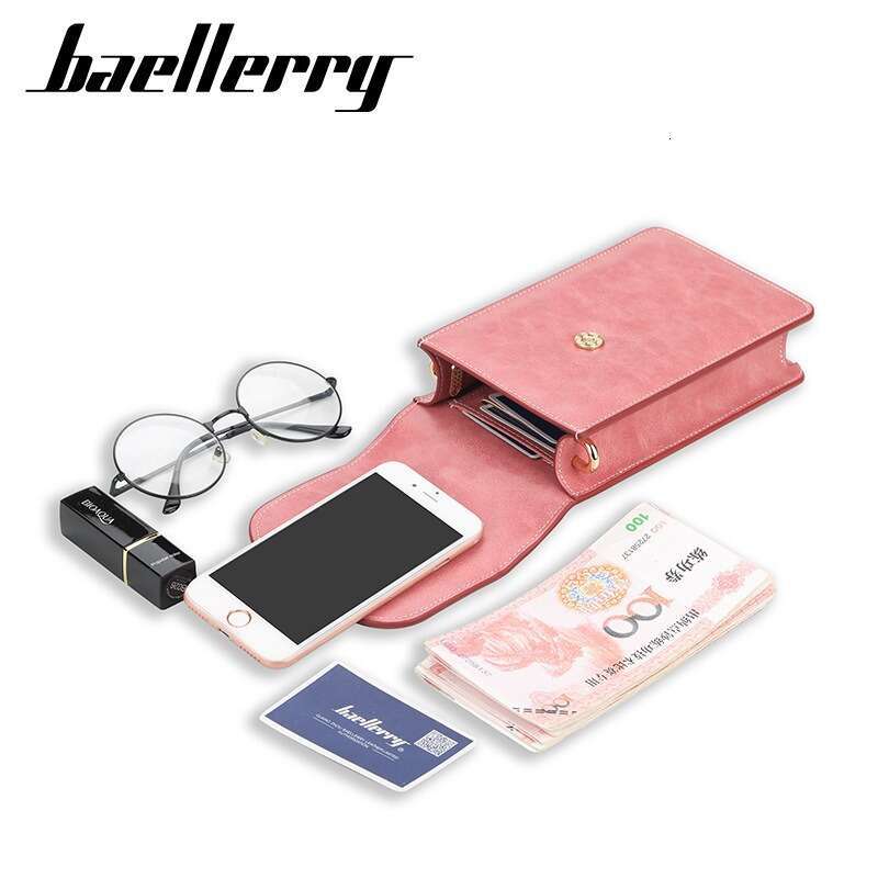 Baellerry New Korean Style Casual Versatile Large Capacity High-end Feel Crossbody Phone Bag for Women