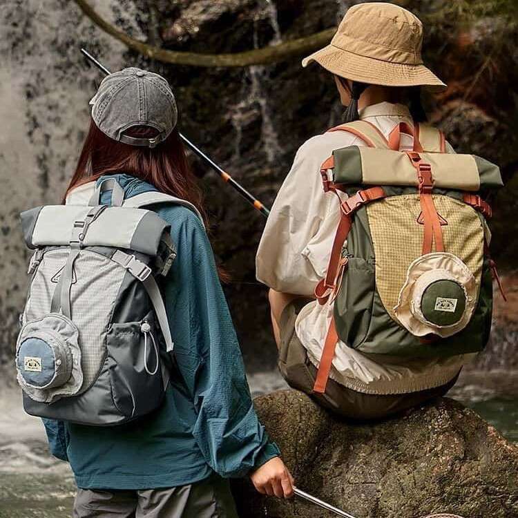 Hiking Women Lightweight Waterproof Large Capacity Camping Travel School Bag Sports Outdoor Backpack Men B5