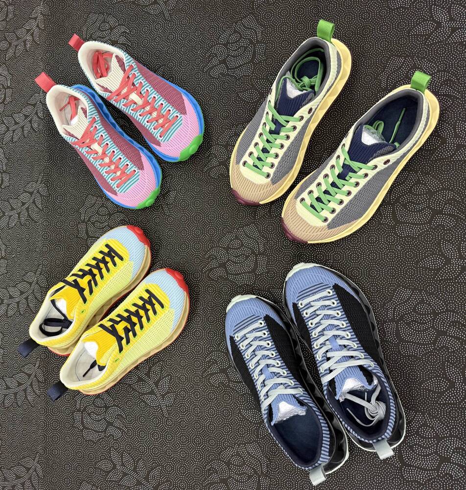TGPL Internet Celebrity Dopamine Trendy European Style Color Block Thick Sole Dad Casual Sneakers Women's Men's Shoes