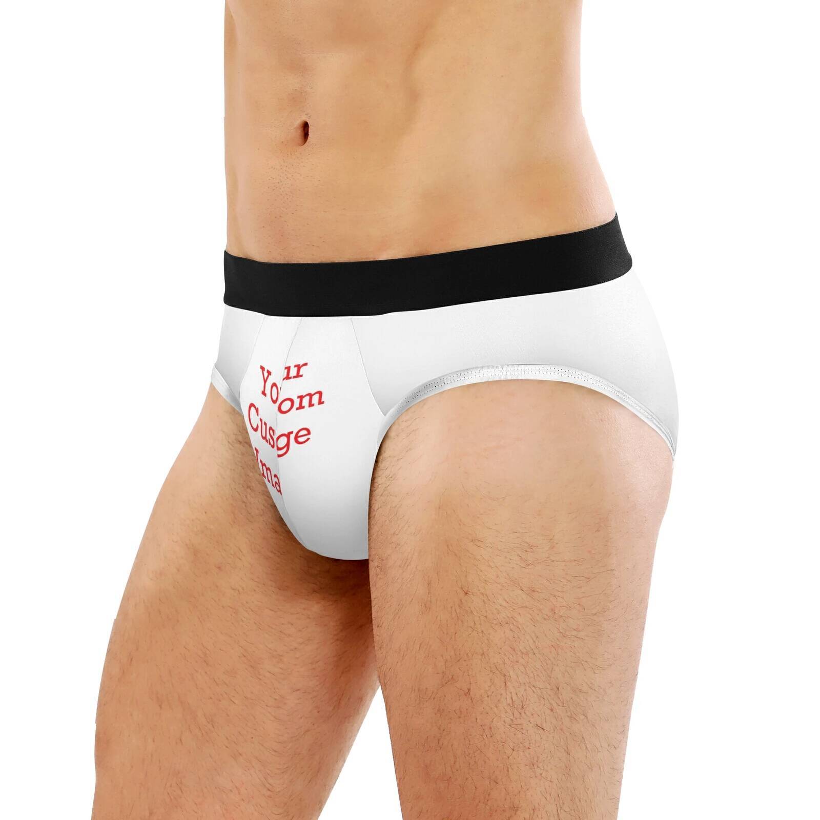 Hot Sale Men Underwear Briefs Cotton Breathable Custom Male Panties Cueca Tanga U Pouch Comfortable Underpants Slip Homme