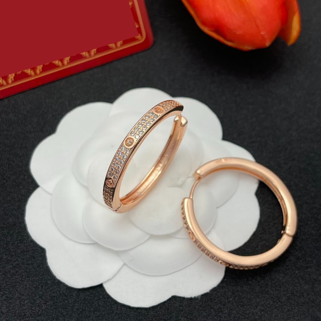 Designer Earrings for Women Diamond Stud Earrings Curved Nail-shaped Earrings Large Hoop Earrings Multiple Options Available
