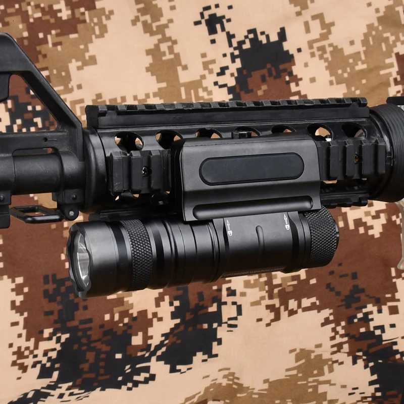 Tactic Flashlight 1500lumens Powerful Optimized Weapon Light Cloud OWL Tactical Flashlight for20mm Rail Hunting Gun Rifle XJ250905