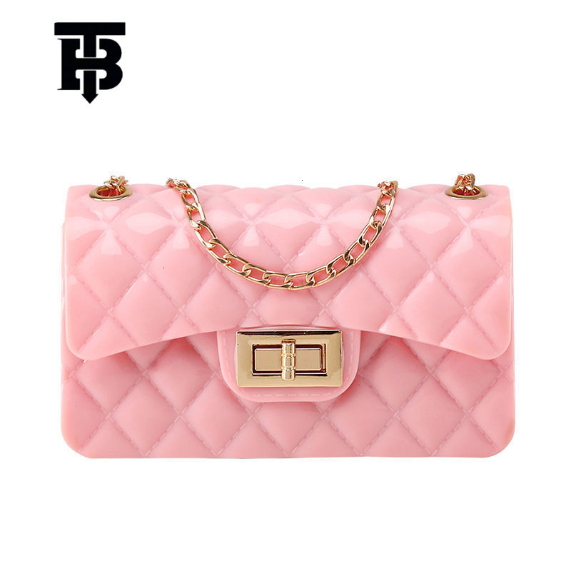 TB BHULAMTE Designer Bag 2025 Summer New Luxury Bag Version Quilted Chain Bag Glossy Jelly Bag Single Shoulder Casual Crossbody Small Bag For Women