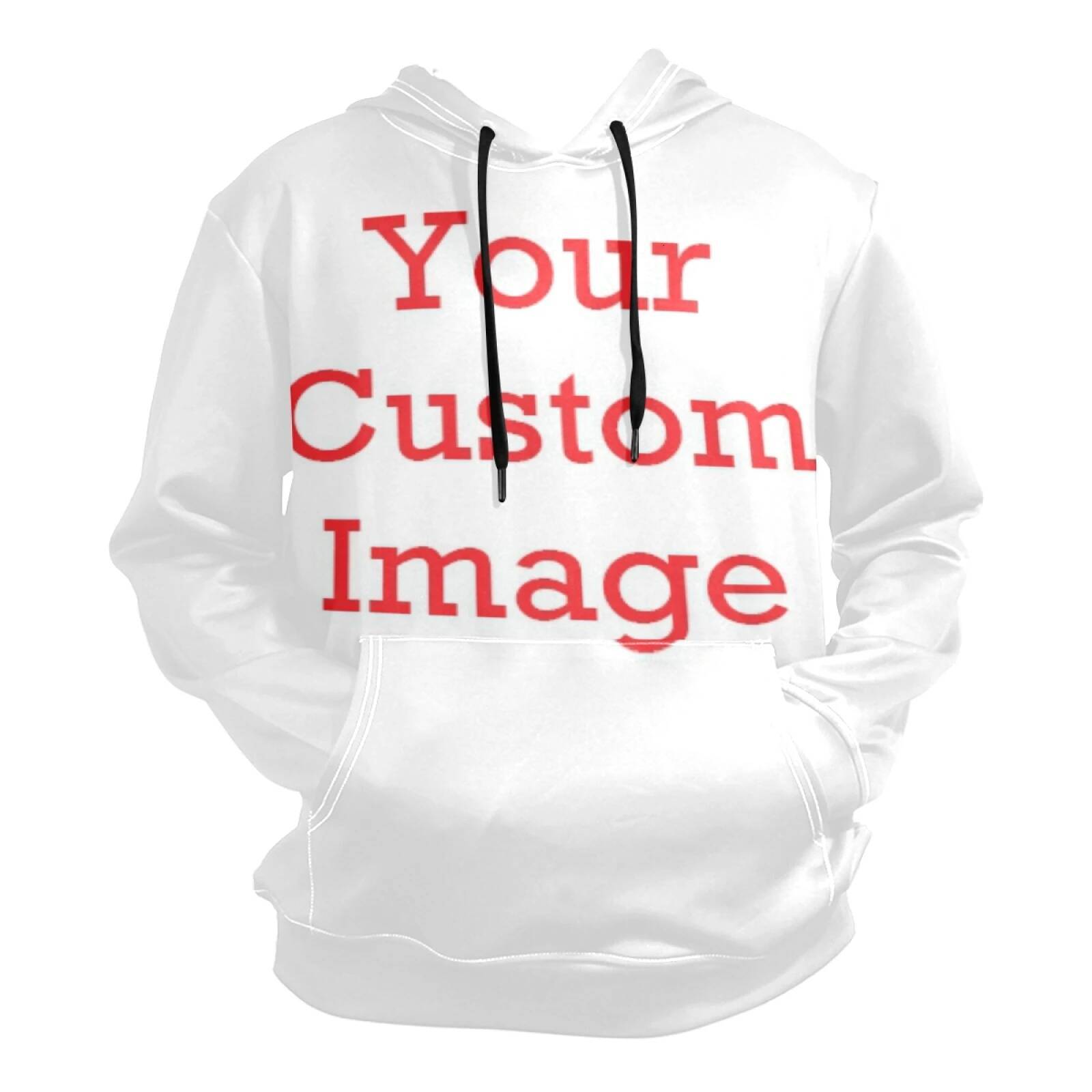 Custom image Men interesting Sweatshirt Crossing Casual Cute Boy Hoodie Pullover Free Hip Hop Streetwear