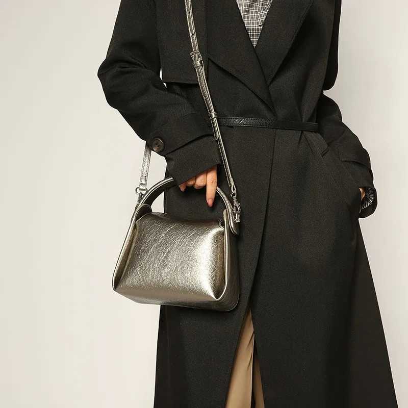 SUNNY BEACH Bag Vintage Totes Bag Shoulder Designer Crossbody High Quality PU Leather Doctor Box Handbags Z250903