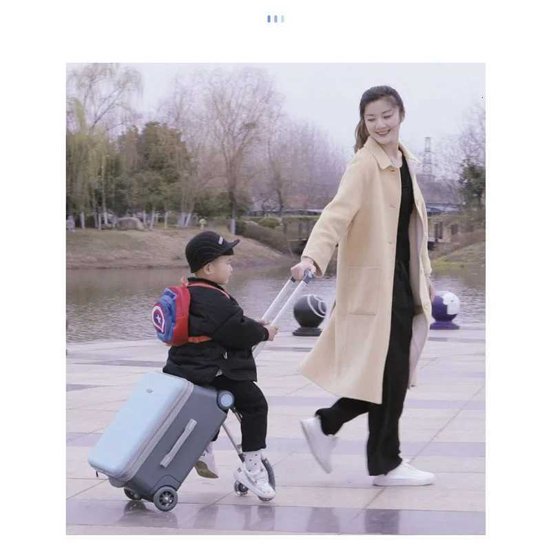 Stroller Travel SuiTCase Riding and Sitting Multifunction Waterproof and Wear Resistant Trunk SuiTCase Luggage Z250905