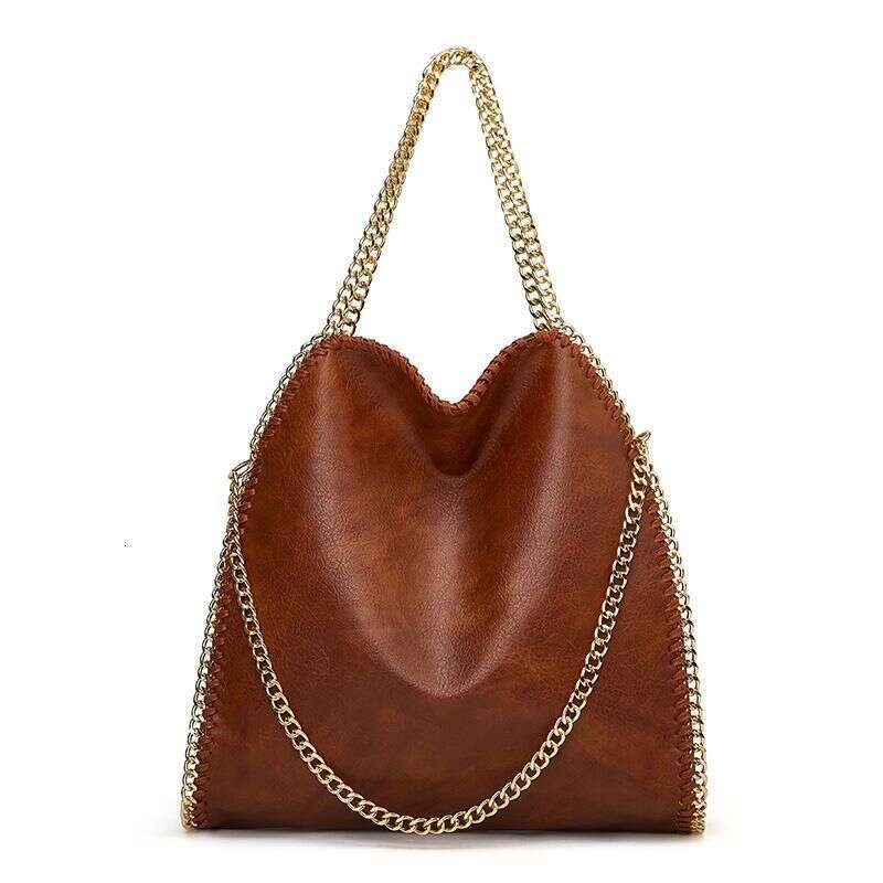 Vintage Bags New Large Stella Stack Chain Portable Shoulder Women's Bag European And American Fashion M Same Style