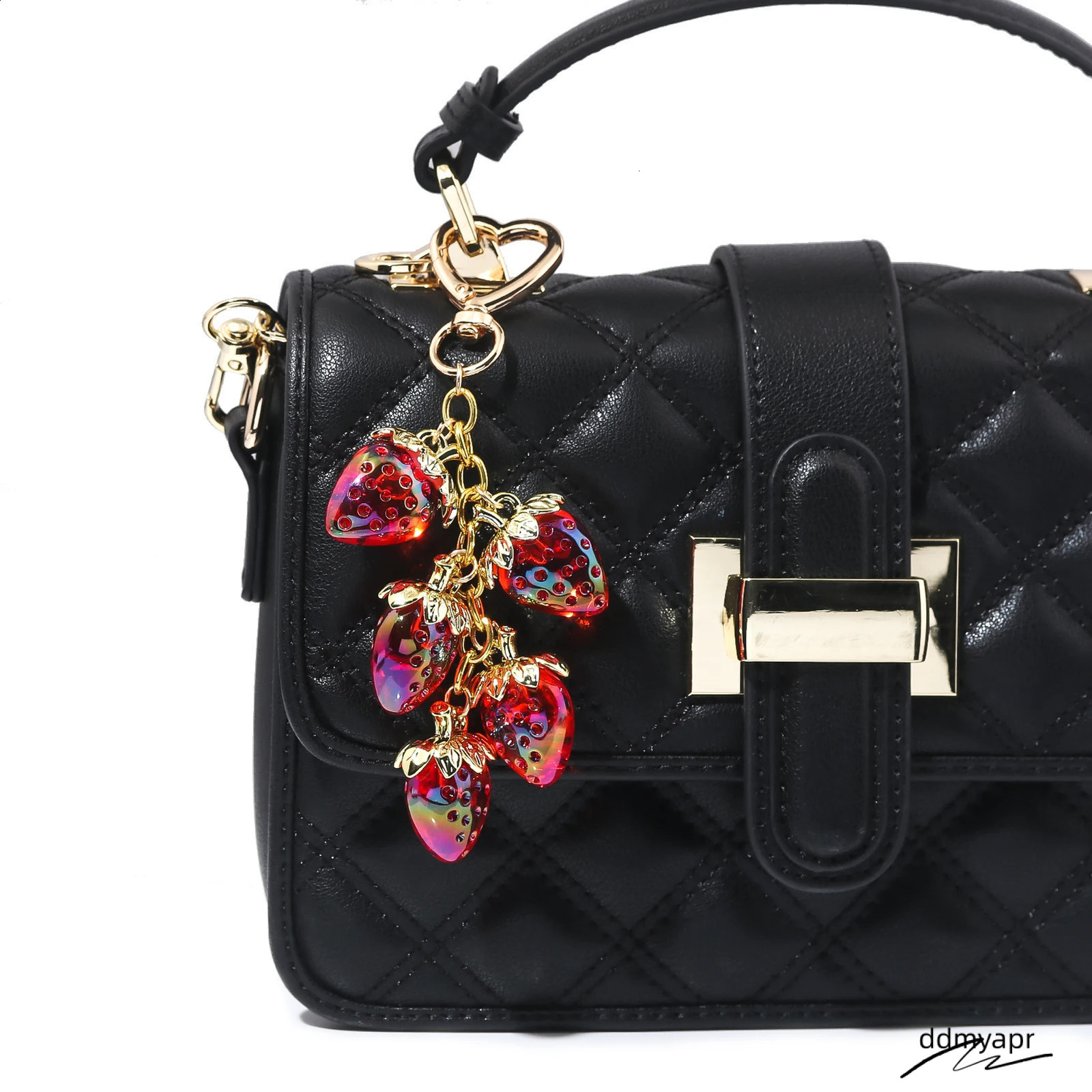 Women Strawberry Pendant Cute Fruit Wallet Charm Party Daisy Bag Accessorie Couple Keychain ddmyday Mothers Day Gift 250428 ddmyday ddmyday ddmyday