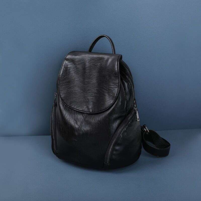 High-end for Women 2025 New Versatile Large Capacity Soft Leather Backpack Casual Travel Bag