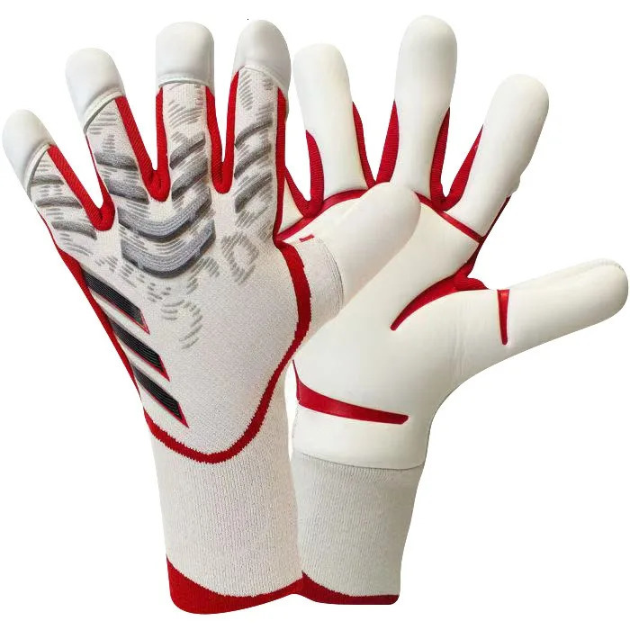 Adults Kids Goalkeeper Gloves Goalie Gloves Thicken Latex Football Soccer Antislip Protection Soccer Children Goalie Gloves 250905
