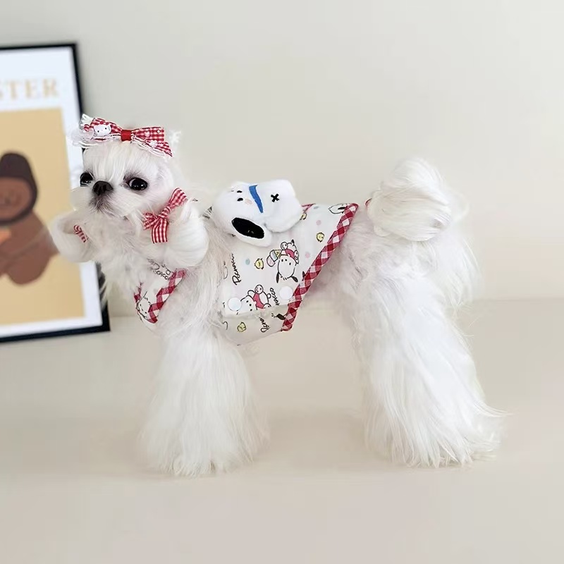 T1133 Pet vest for Teddy, Bichon, Pomeranian, small dog, Yorkshire Terrier, Maltese, Schnauzer, Poodle, dog clothes