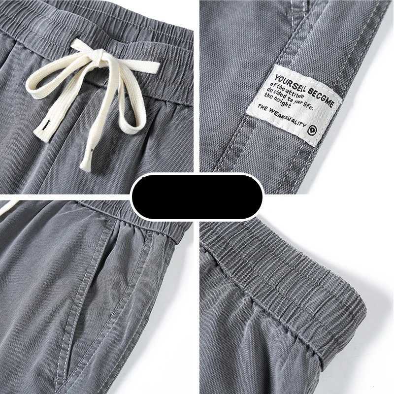 Summer soft Lyocell fabric mens jeans loose straight leg pants drawstring elastic waist Korean casual pants plus size M5XL W250905