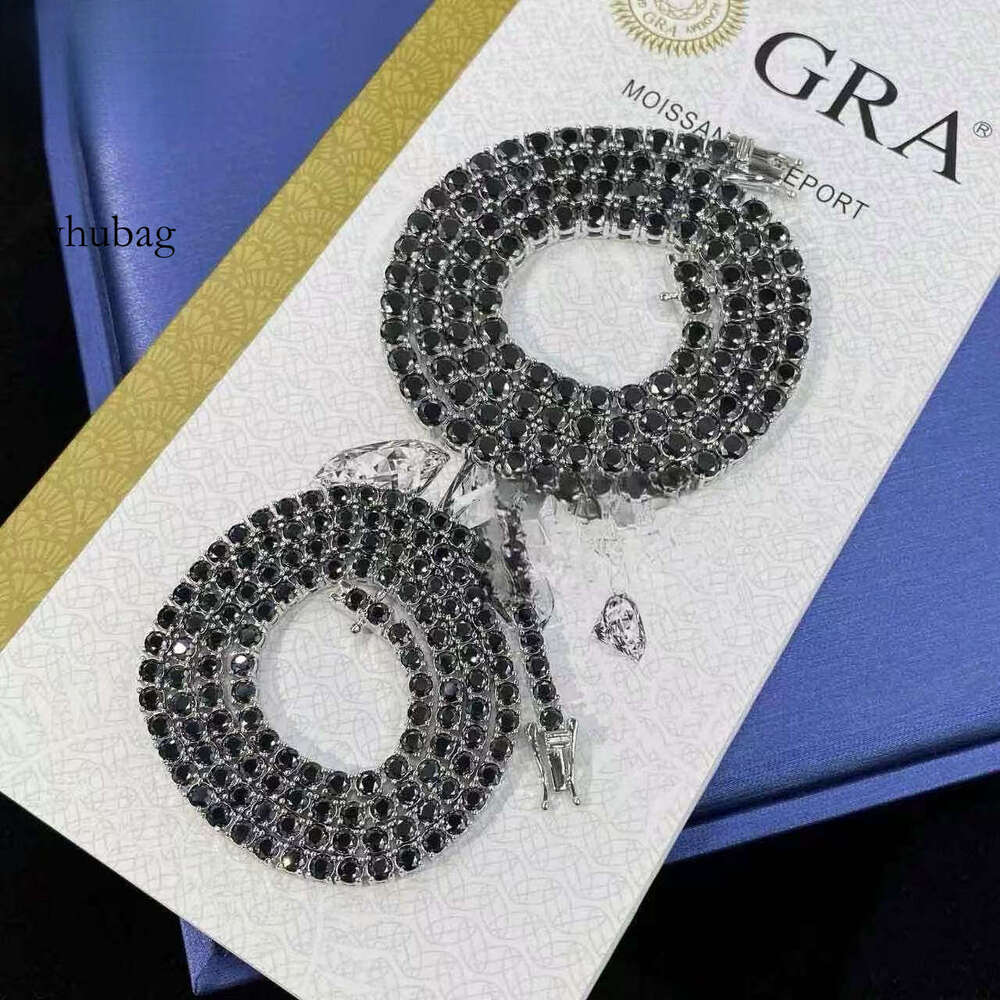 Fashion Trends Cuban Moissanite New Trendy Arrivals Hot Selling Iced Out Hip Hop Tennis Chain Necklace