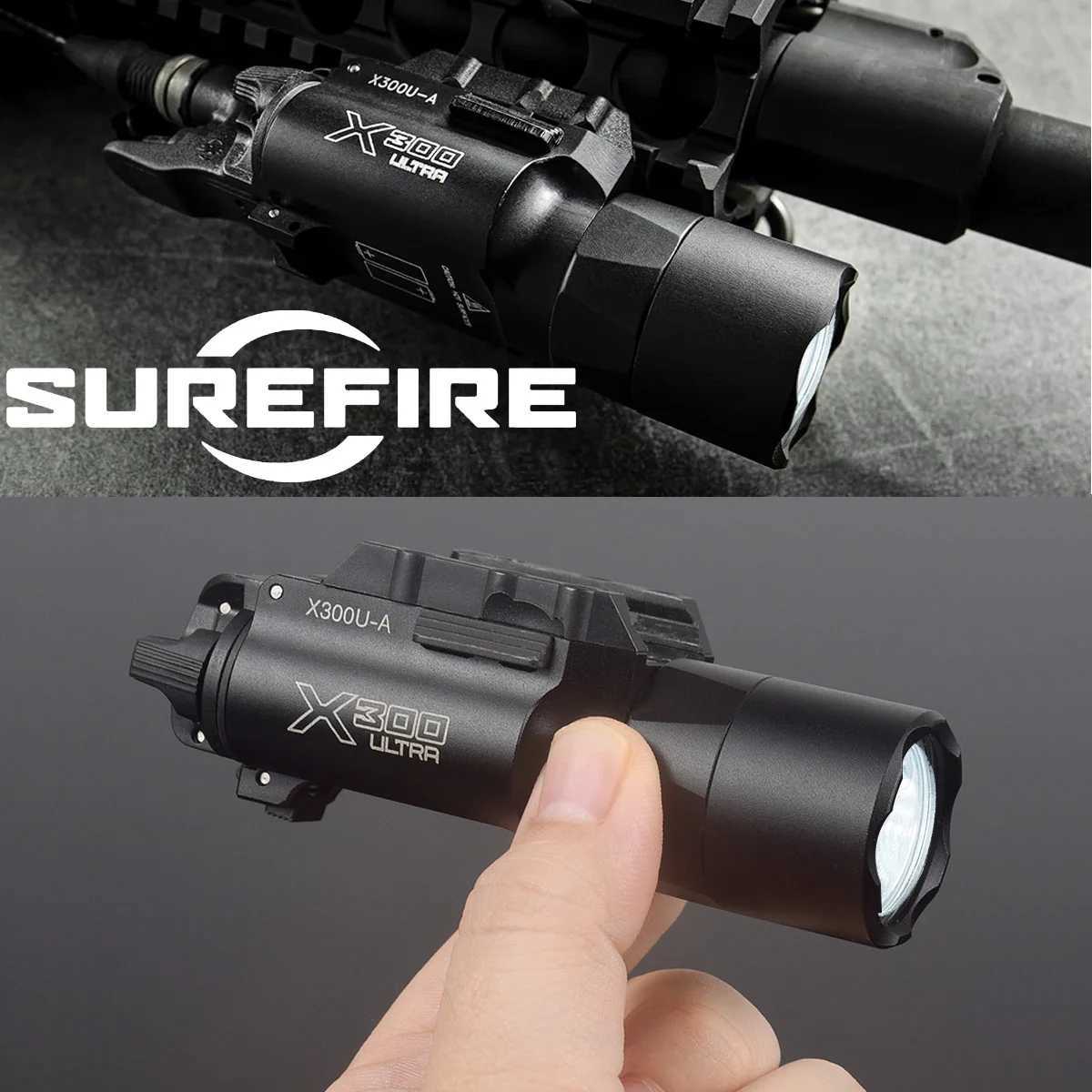 Tactical Flashlight X300 X300U X300UHB XH35 X300V IR Pistol Scout Light Airsoft Gun Light Strobe Constant MomentaryXJ250905
