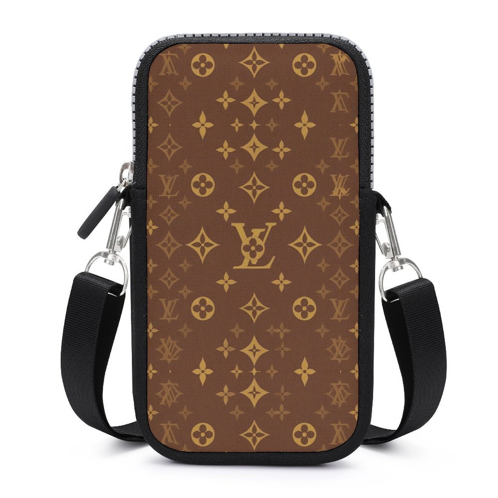 Mobile Phone Package Phone Pouch Fashion luxury designer Double Phone Pouch Men Women shoulder bag brand messenger classic Top quality Purse wallet