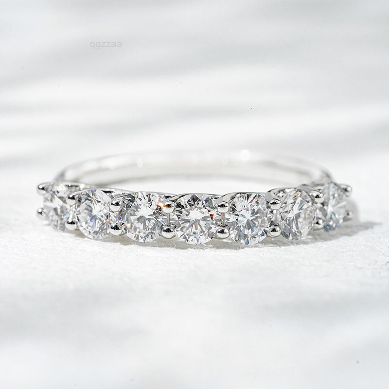 VOAINO IGI Certified CVD HPHT DEF VVSVS Lab Grown Diamond Luxury White Gold Ring for Women