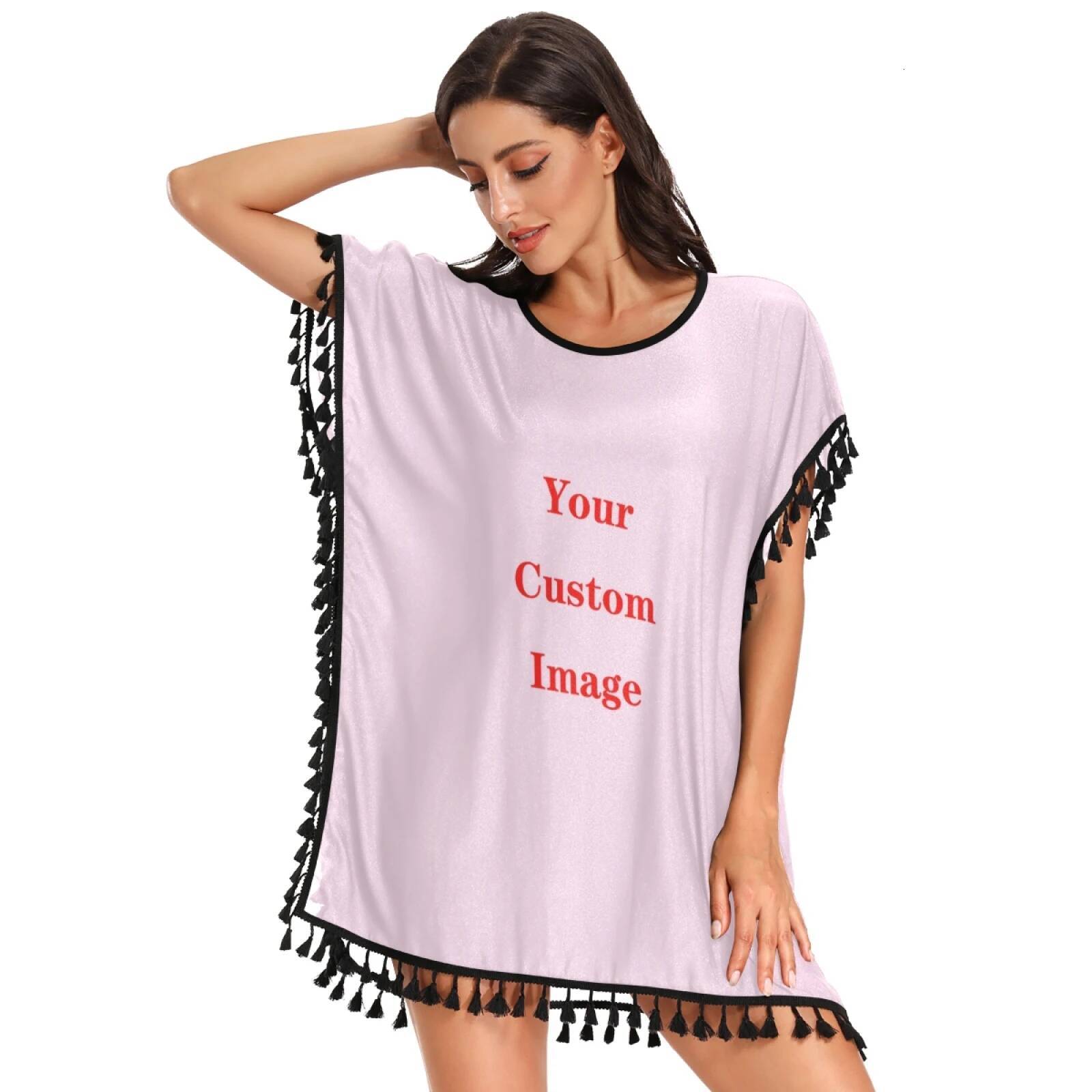 Custom Picture Scarves Women Foulard Smock Shawl Wrap Muffler Pareo Female Chiffon Hijab Poncho Suitable For Beaches And Parties