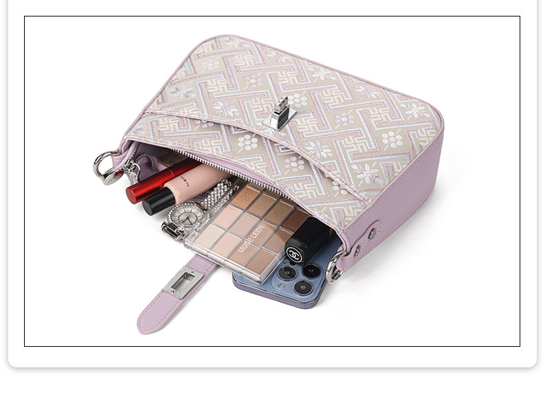 TB BHULAMTE Designer Bag 2025 High-end Single Luxury Bag Shoulder Underarm Bag National Style Light Luxury Versatile Single Shoulder Crossbody Bag For