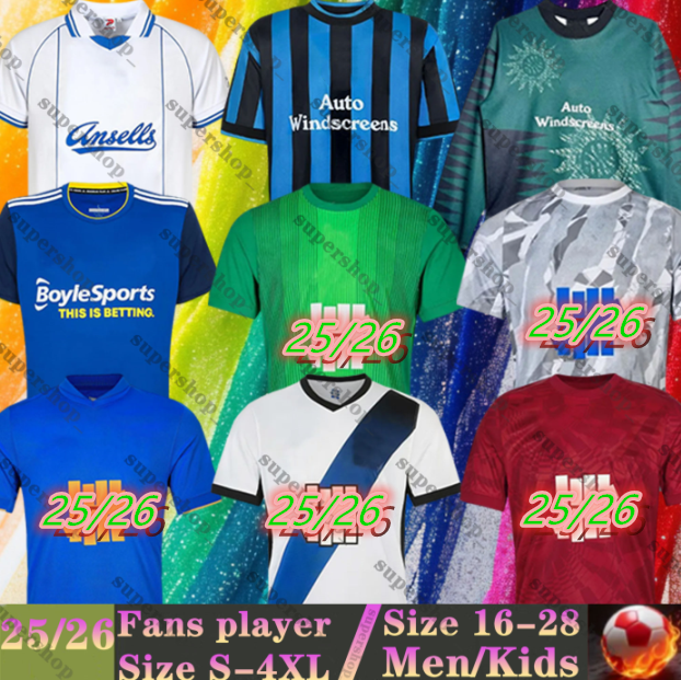 25 26 Birmingham soccer jerseys DYKES WILLUMSSON KLARER 84 85 96 97 Retro Camisetas City JUTKIEWICZ HANSSON WRIGHT 2025 2026 Home Away men Kids kits football shirts