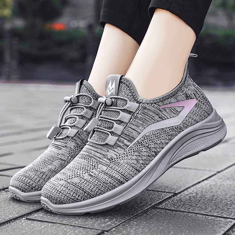 Womens Shoes Casual Sneakers Womens Summer Sneakers Breathable Lightweight Soft Sole Mesh Sale Shoes with Free Shipping Z250905