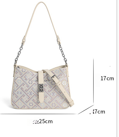 TB BHULAMTE Designer Bag 2025 High-end Single Luxury Bag Shoulder Underarm Bag National Style Light Luxury Versatile Single Shoulder Crossbody Bag For