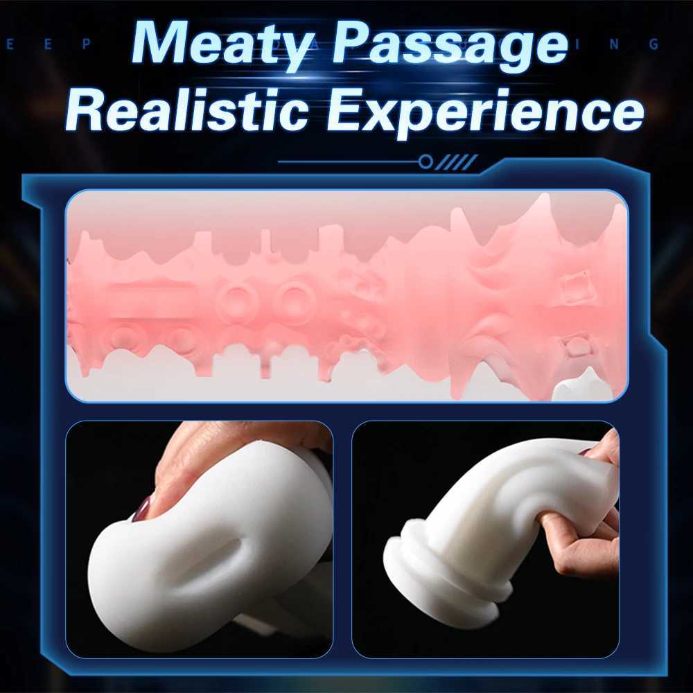 Automatic Male Sucking Mastubator Vibration Blowjob Vagina Machine Masturbation Cup for Men Sex Toys Adult Goods Masturbate 18XJ250905