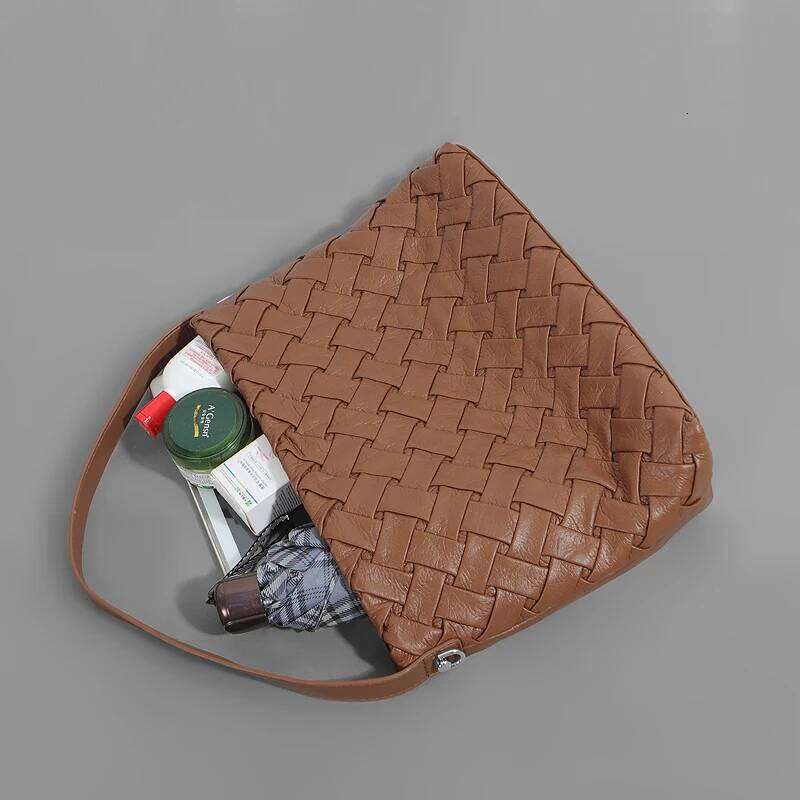 Women's Fashion 2024 High Quality Female Designer Hobo Soft Bucket Bag