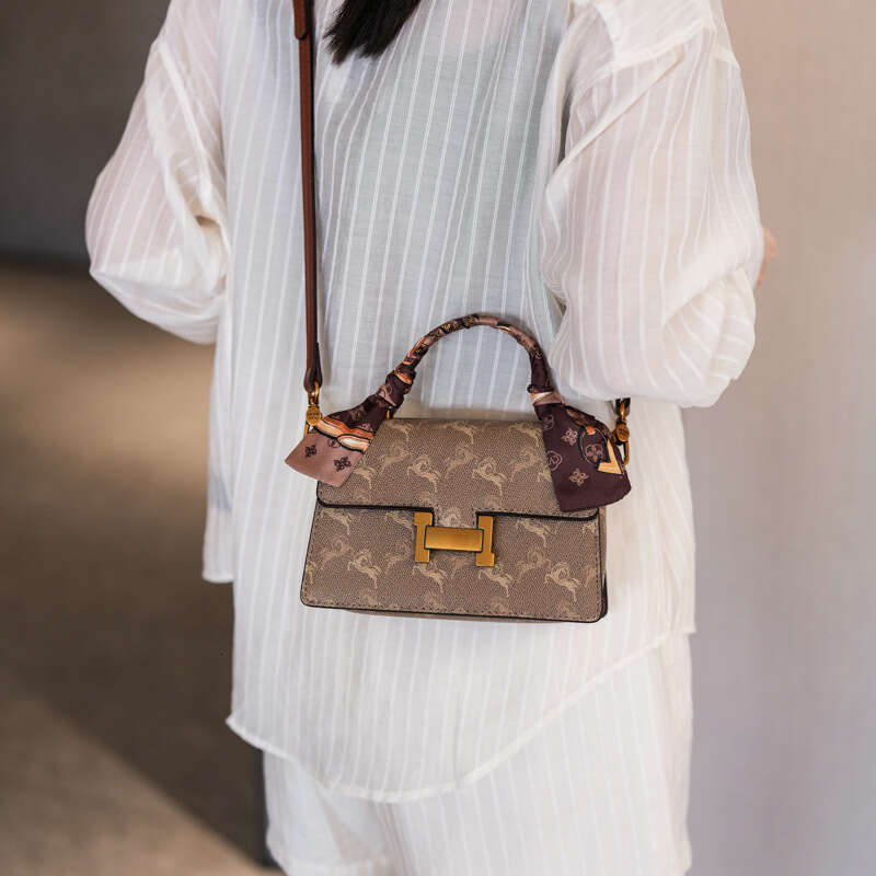 Fashion Luxury Bags Small Square Bag Elegant Handbag Small Square for Women 2025 New Pattern Commuter Single Shoulder Crossbody Bag