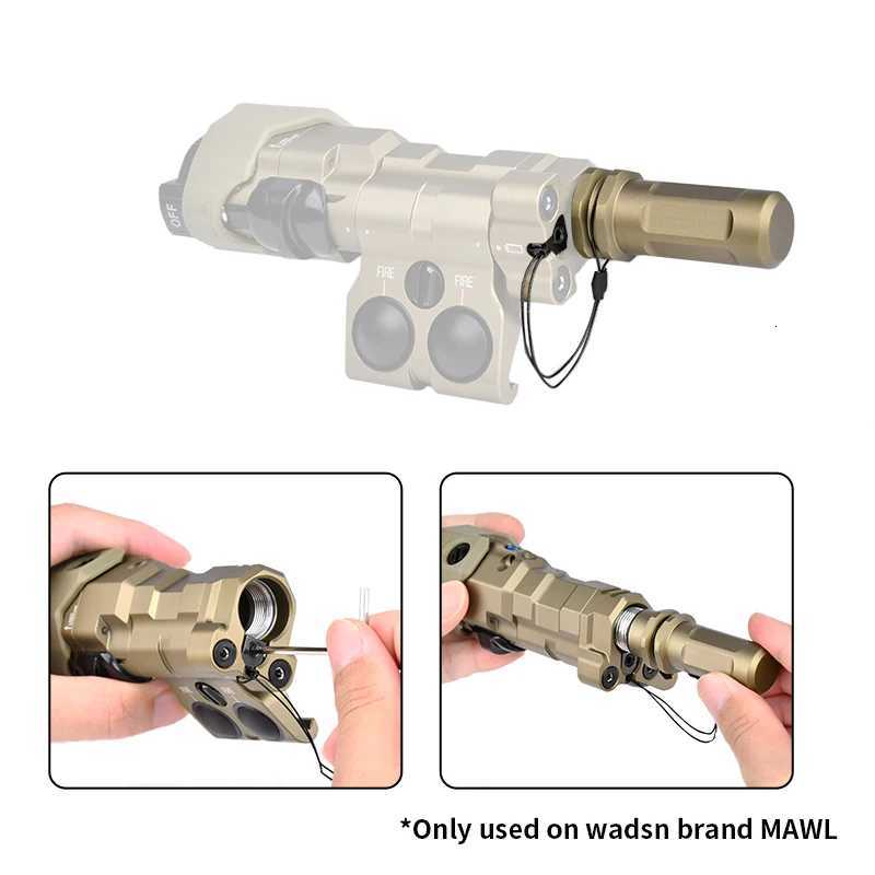 WADSN New Tactical Metal CNC MAWL C1 Red Dot Green Blue IR Aiming M300 M600 AR15 Flashlight Airsoft Weapon Light X300 PEQ15 DBALXJ250905