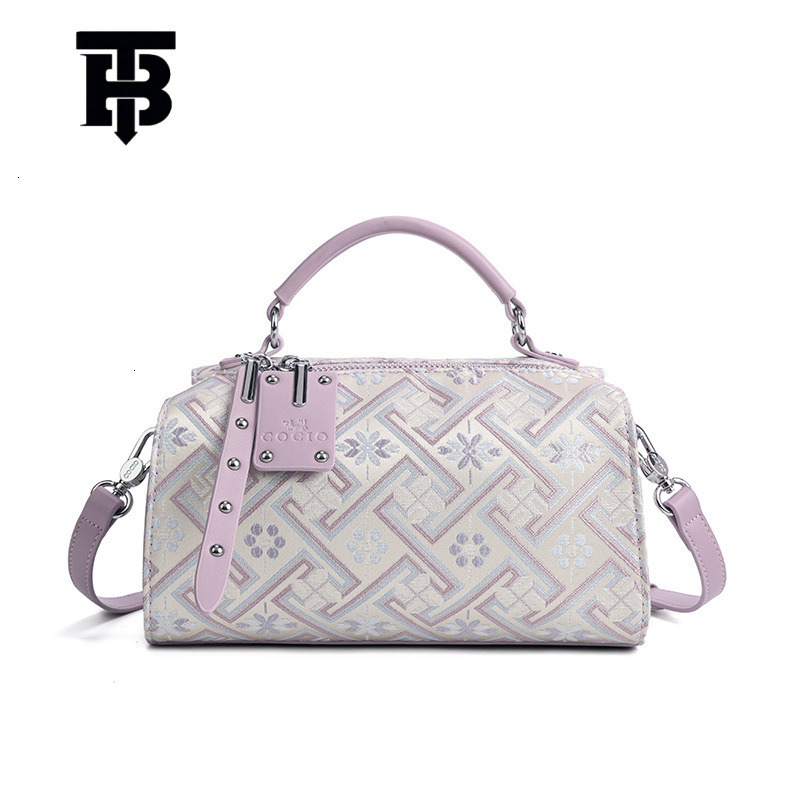 TB BHULAMTE Designer Bag New Printed Handbag For Women Large Capacity, Luxury Bag Commuting Versatile, Single Shoulder Crossbody Boston Pillow Bag