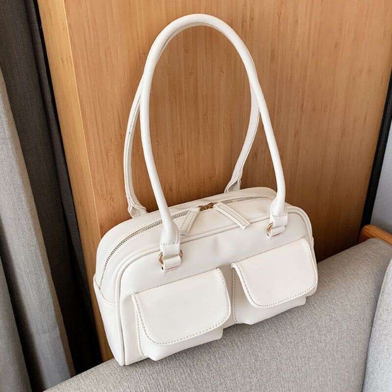 Korean Version Women's Bag 2024 New Style Large Capacity Leisure College Student Class Commuting Single Shoulder Handbag