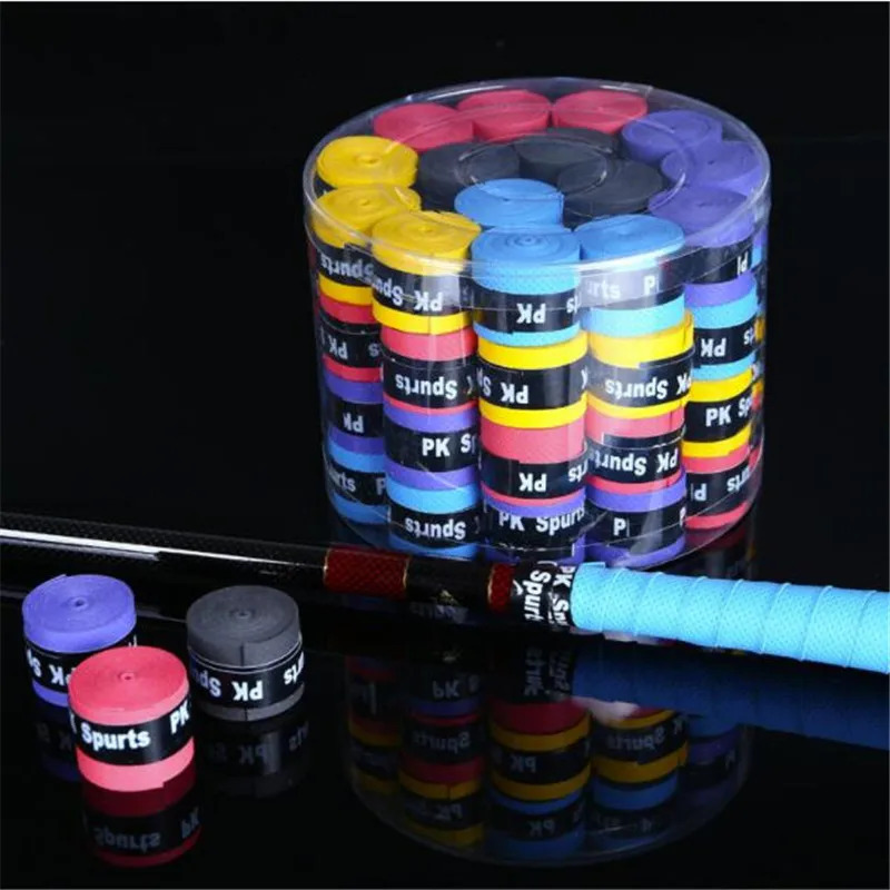 60pcs Universal Sweatbands Overgrip Antislip Tennis Racket Padel Shock Absorption Badminton Grips Slings Tennis Racket 250905