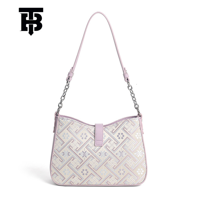 TB BHULAMTE Designer Bag 2025 High-end Single Luxury Bag Shoulder Underarm Bag National Style Light Luxury Versatile Single Shoulder Crossbody Bag For