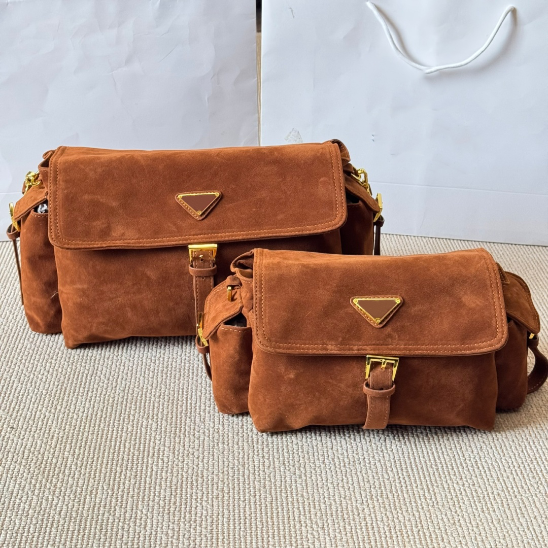 Top quality Designer bags tote Explore Suede Leather Shoulder Bag Luxury handbag Messenger bag Womens mens crossbody travel bag fashion multi-functional pocket bag