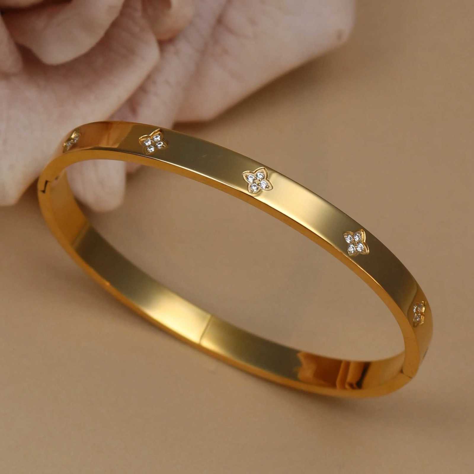 XCB006 Fashion New Opal Crystal 2in1 Stainl Steel Bracelet Wens Jewellery Birtay Party Pair Bangles luxury Wholes Gifts M251218