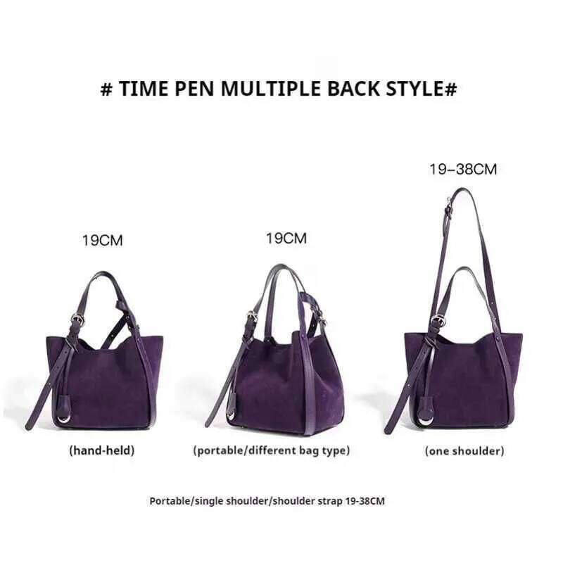 Designer Vintage Large Capacity Womens New Versatile Messenger Fashionable One Shoulder Commuting Bag Y241118