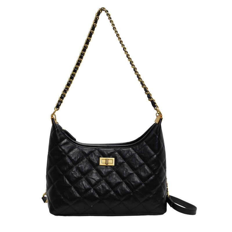 Quilted Embroidered Small for Women 2025 New Trend Versatile Crossbody High-end Shoulder Underarm Dumpling Bag